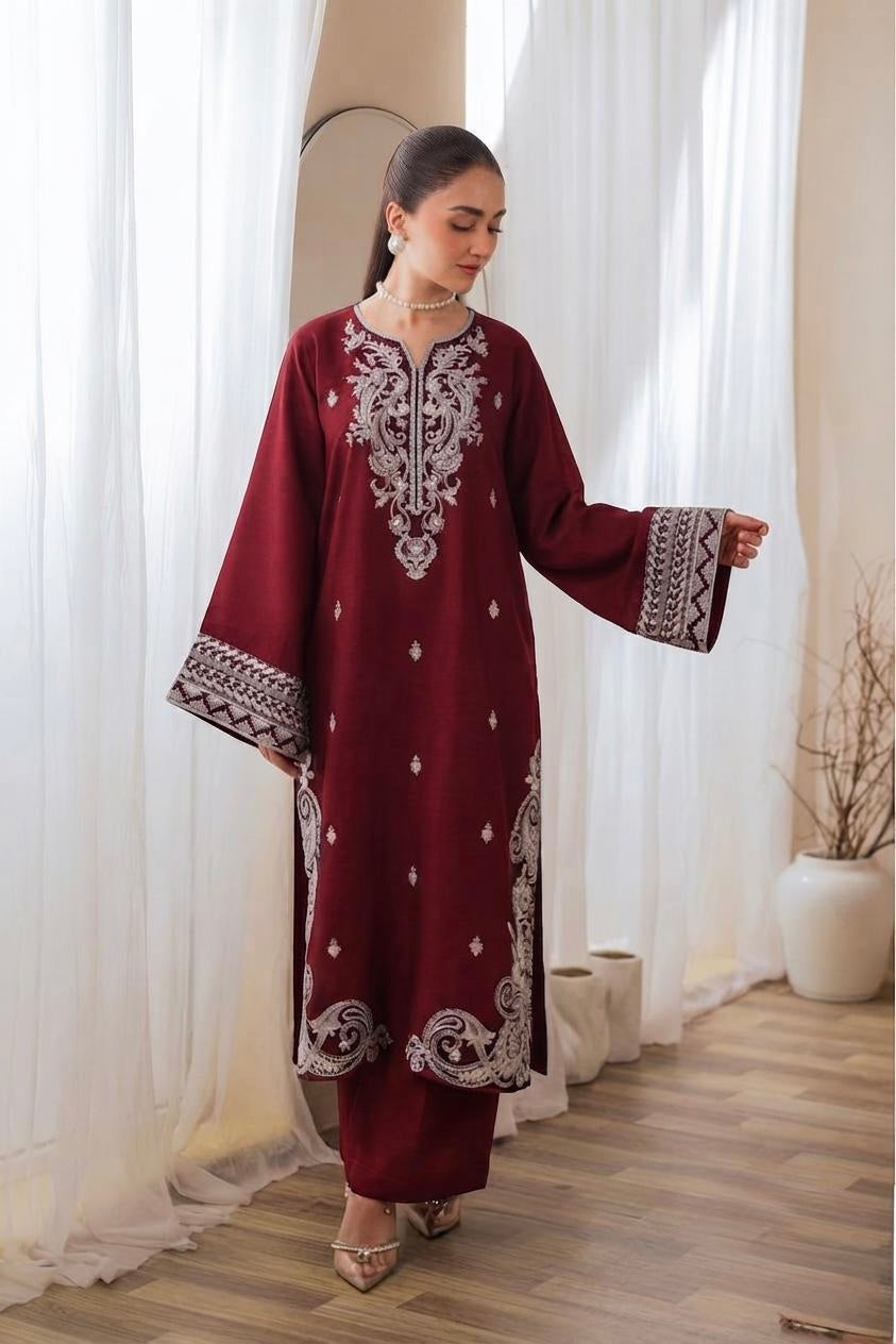 LAAM 2026 Latest Collection | 2PC Embroidered Lawn Suit - My Store