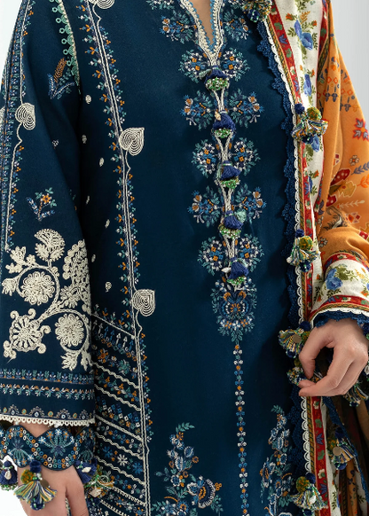 Hussain Rehar fancy 3pc Lawn Suit 2026