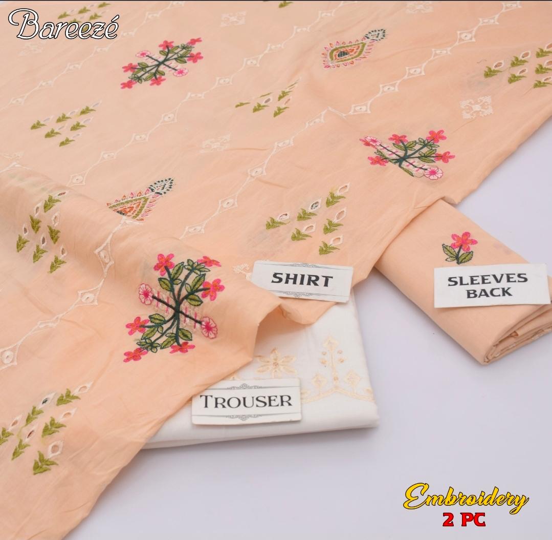 Bareeze 2026 Latest Collection | 2PC Embroidered Lawn Suit