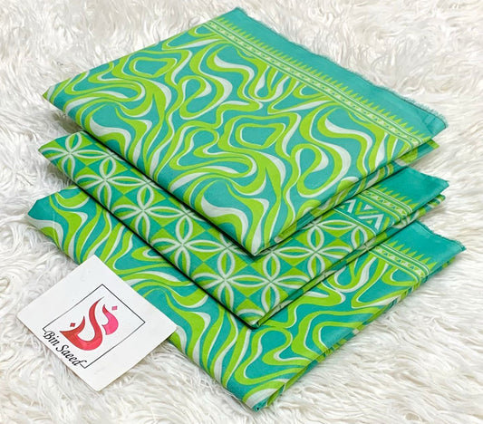 Bin saeed lawn orignal 3Pc