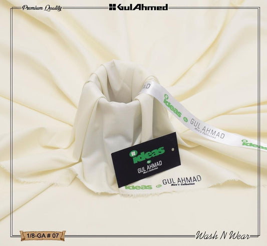 Ideas by Gul Ahmed Wash and Wear Men Unstitched Suit - Fabiha Online Store