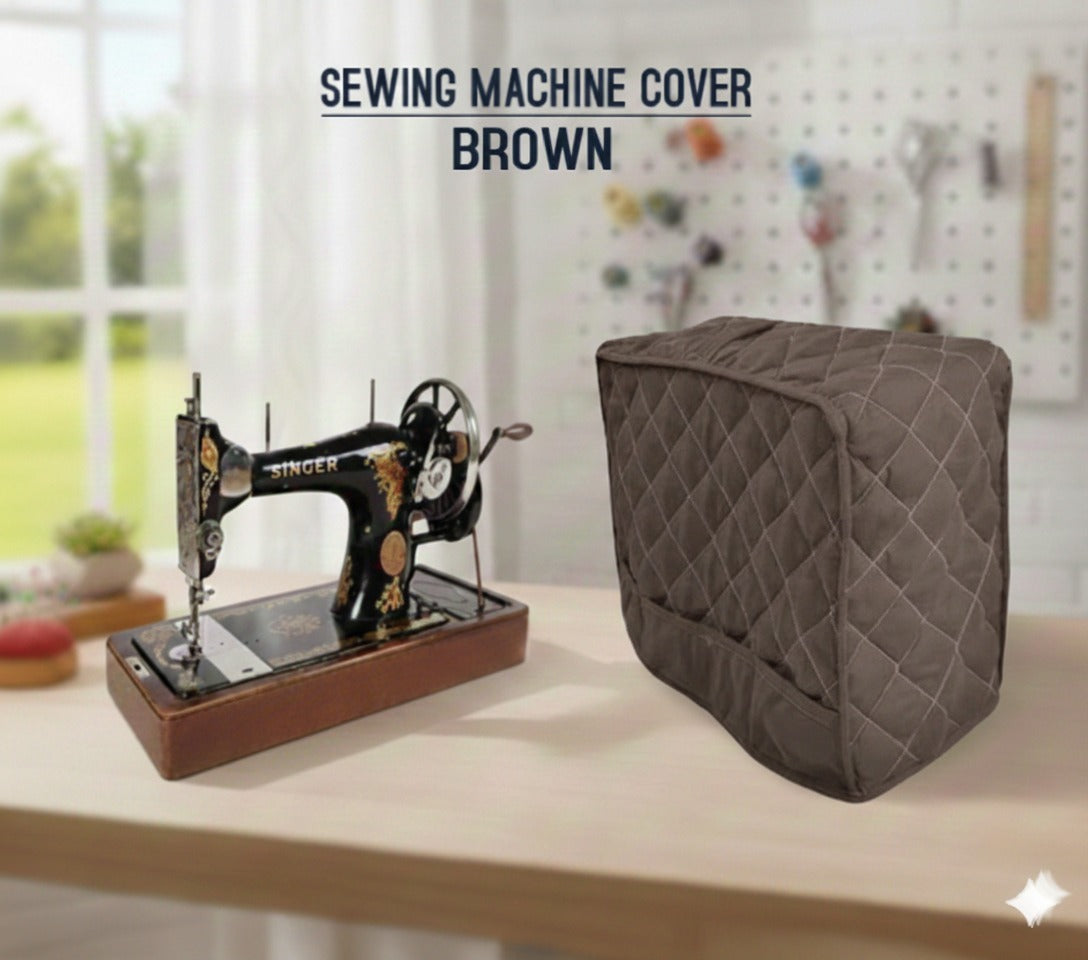 Premium Cotton Quilted Stitching Machine Cover & Box Price in Pakistan
