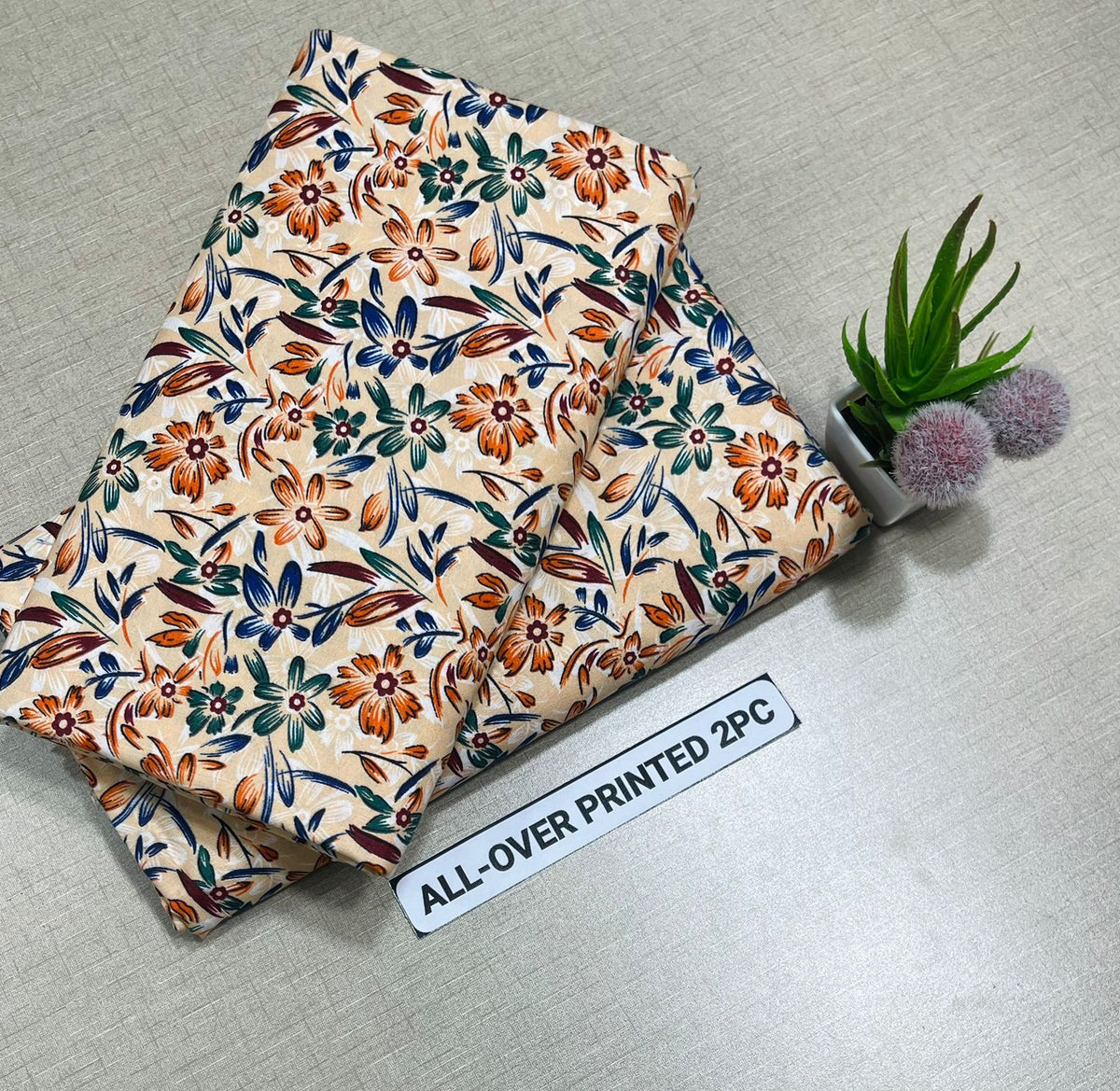 All Over Digital Printed Four Season Cotton-2PC - My Store