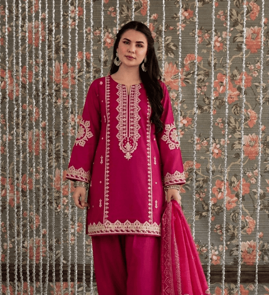 Crossstitch 3p Lawn Suit 2026