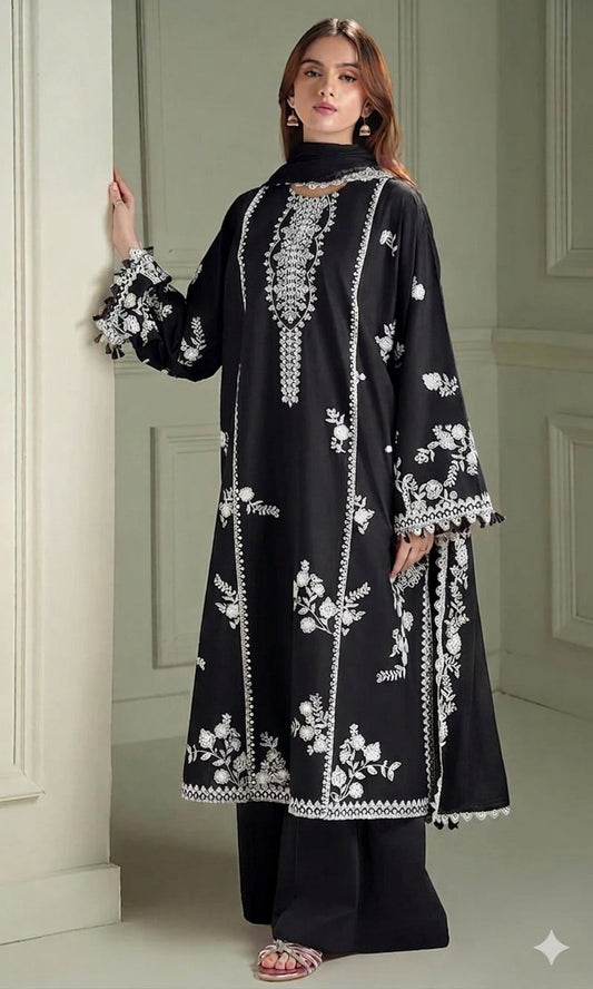 Crossstitch 3p Lawn Suit 2026