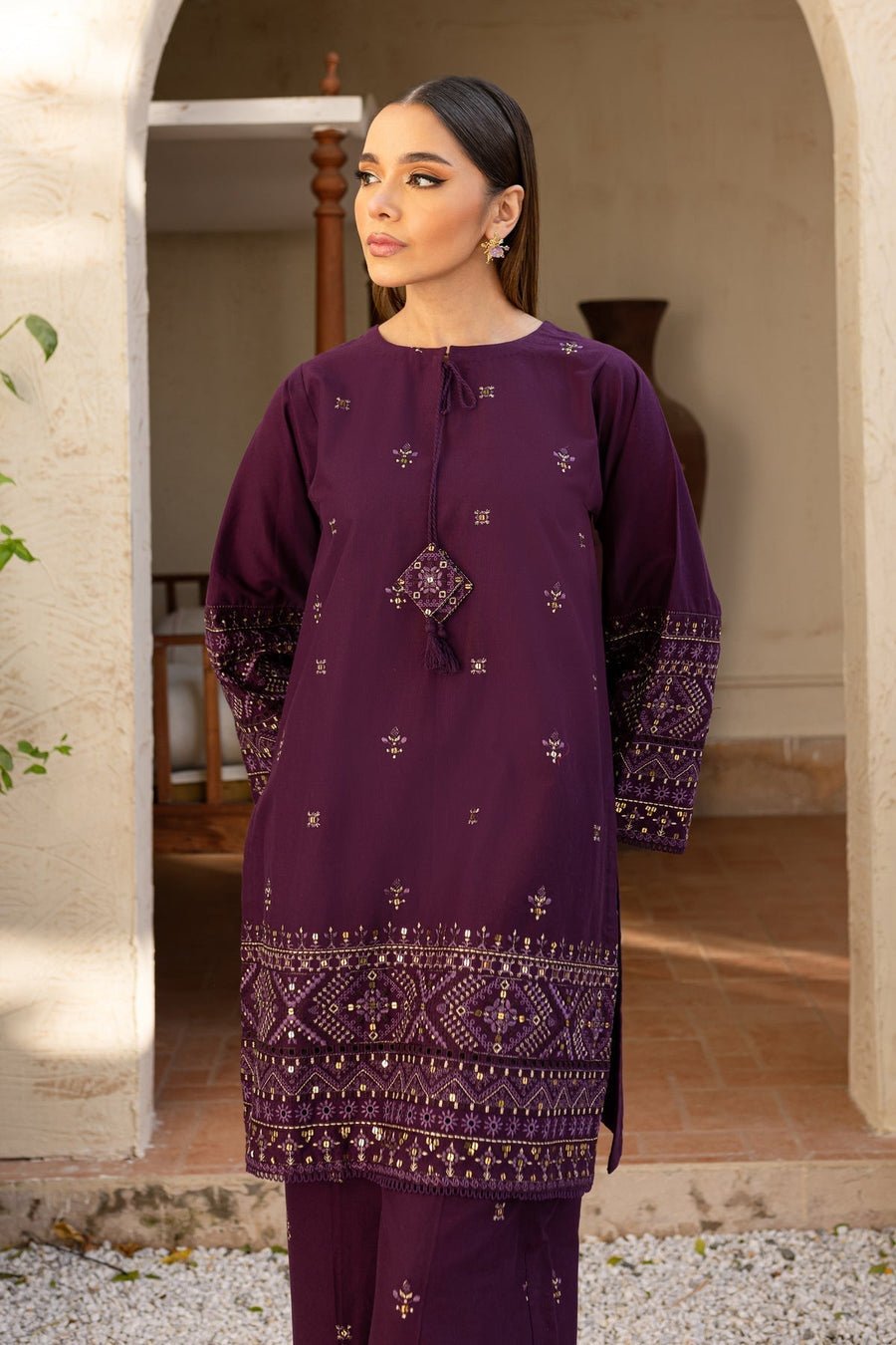 Premium Embroidered Lawn 2PC Collection | Batik