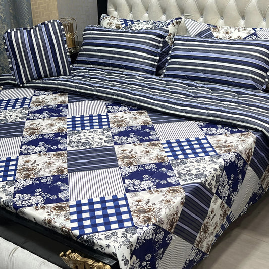 Cotton Comforter set 7Pc