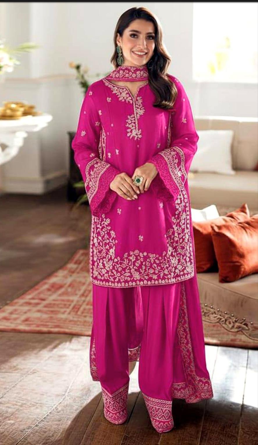 Azure 3p Lawn Suit 2026