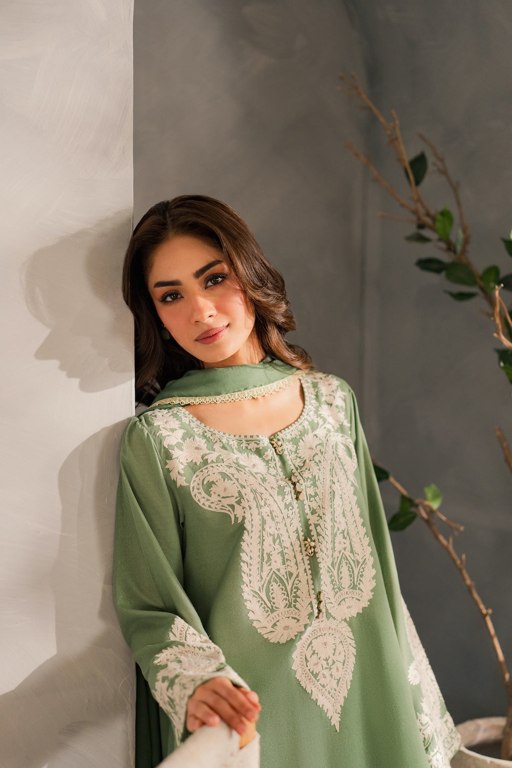 Mirana 3pc Embroidered lawn 2026