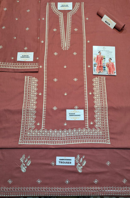 Premium Embroidered Lawn 2PC Collection | Maria b