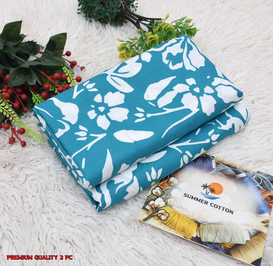 All Over Digital Printed Summer Cotton-2PC