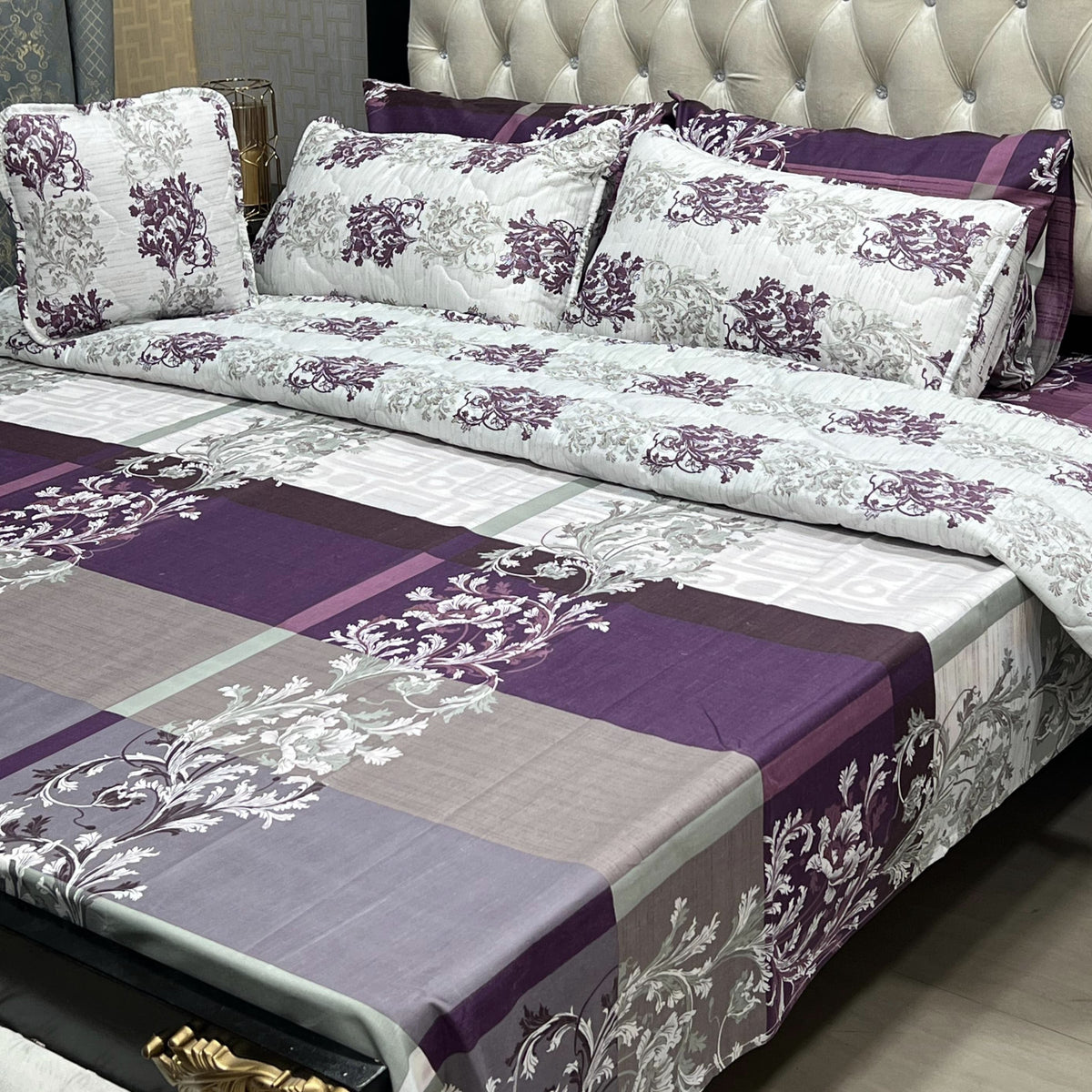 Cotton Comforter set 7Pc