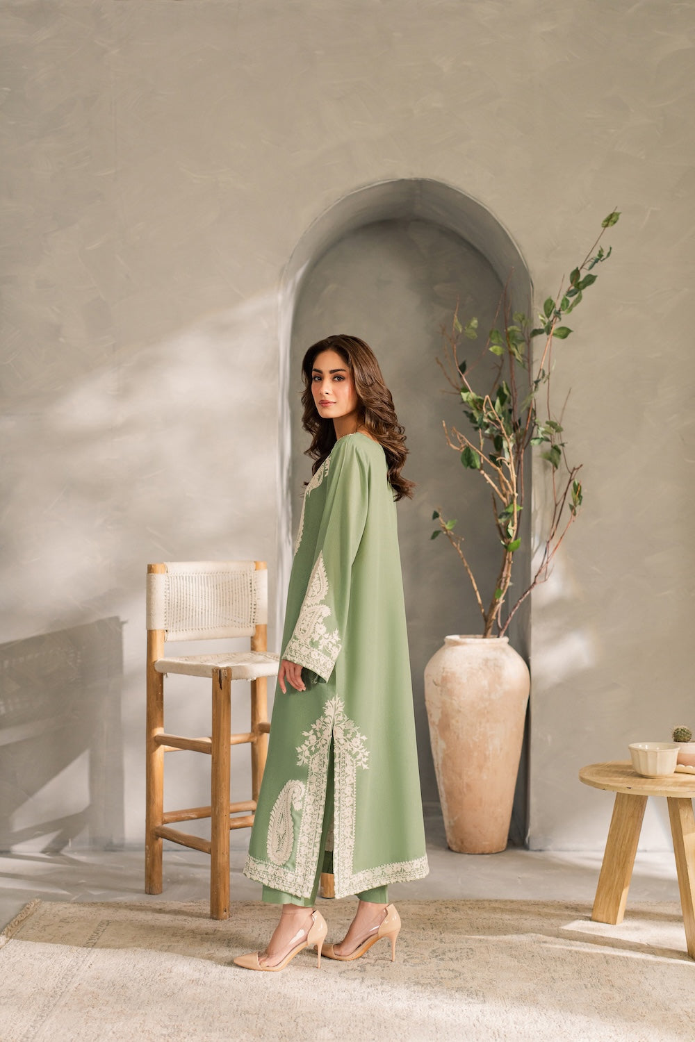 Mirana 3pc Embroidered lawn 2026