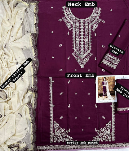 Batik fancy 3p Lawn Suit 2026