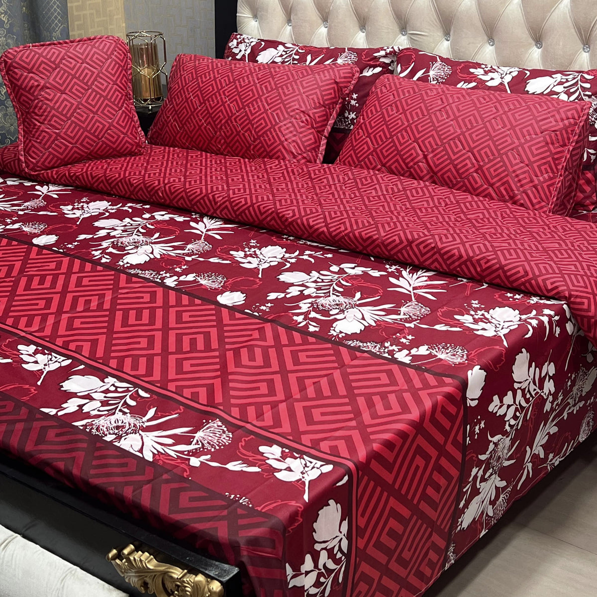 Cotton Comforter set 7Pc