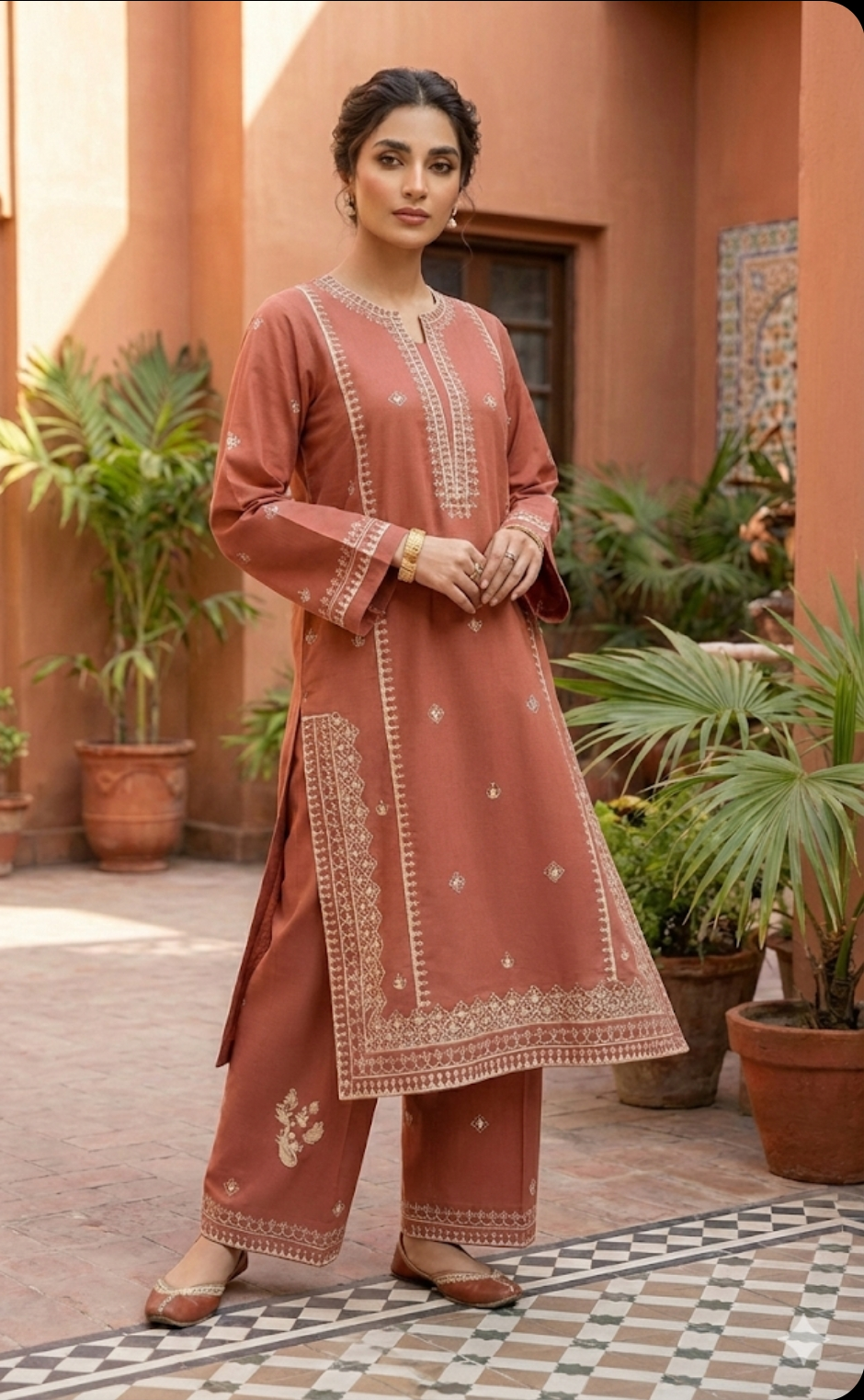 Premium Embroidered Lawn 2PC Collection | Maria b