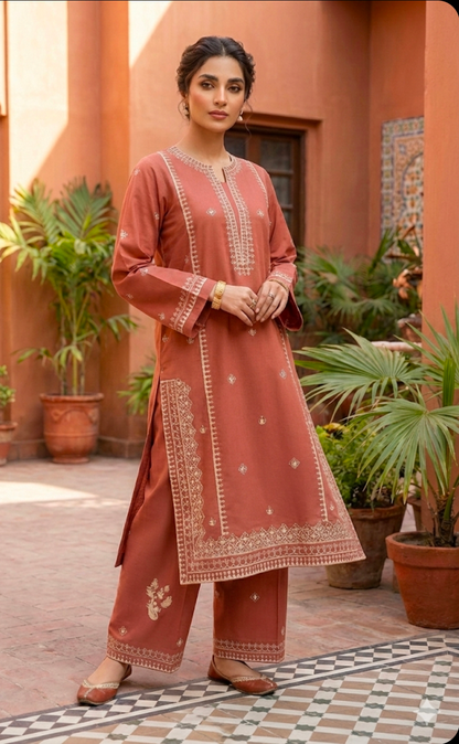 Premium Embroidered Lawn 2PC Collection | Maria b