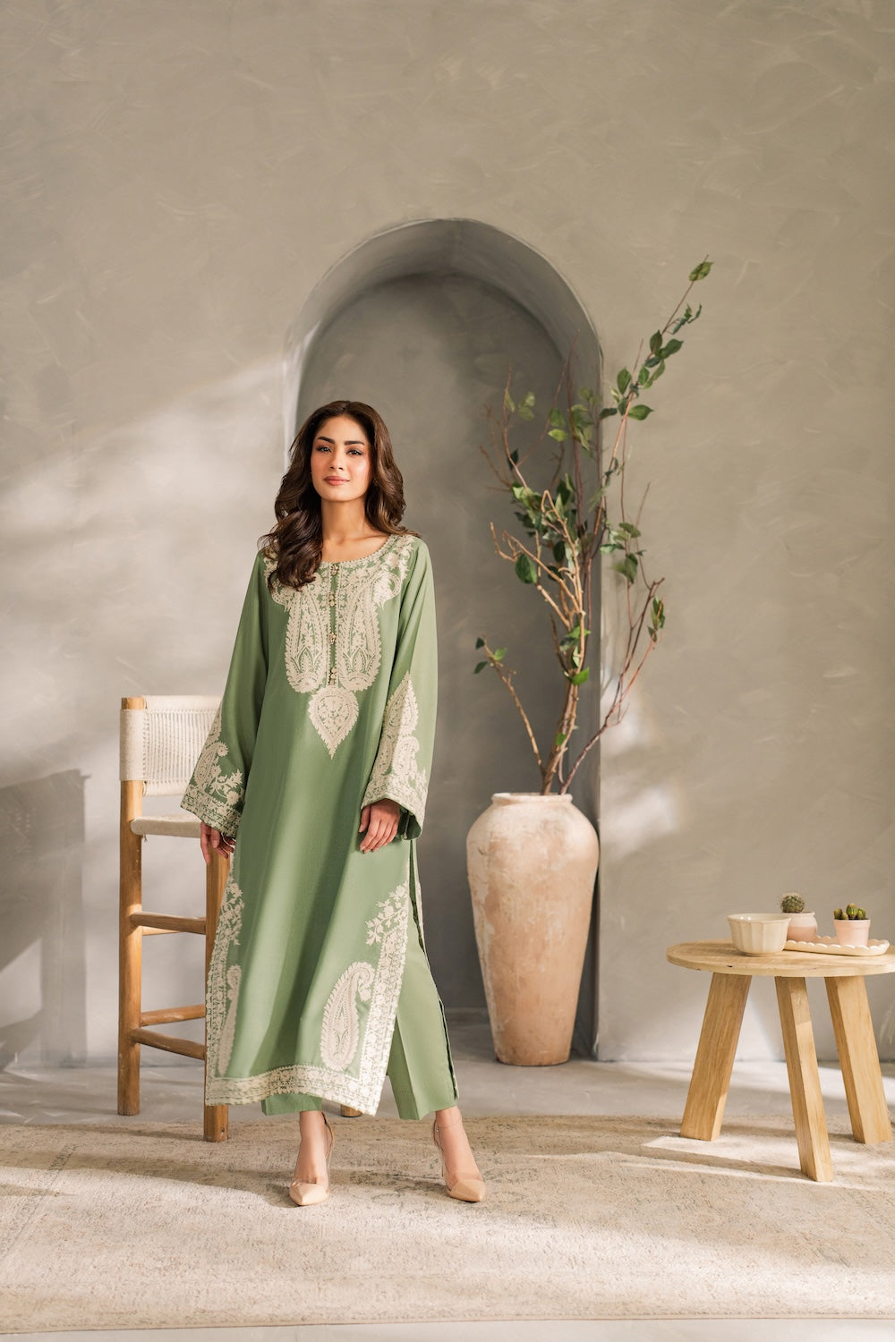 Mirana 3pc Embroidered lawn 2026