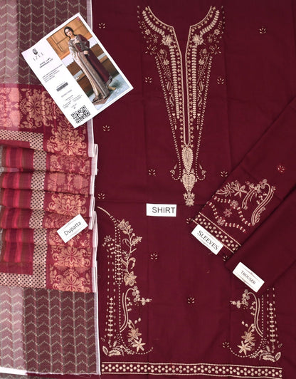 Izel 3p Lawn Suit 2026