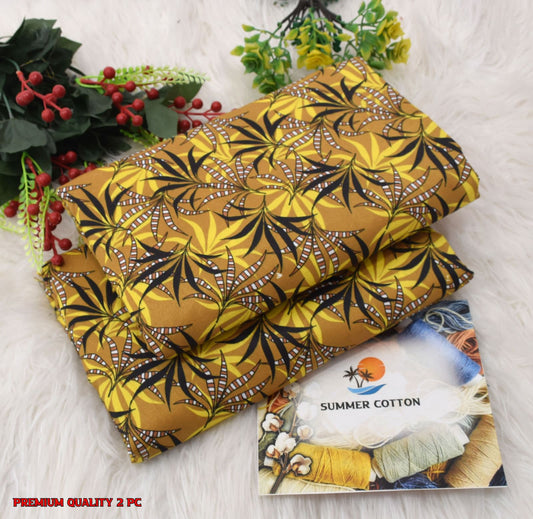 All Over Digital Printed Summer Cotton-2PC