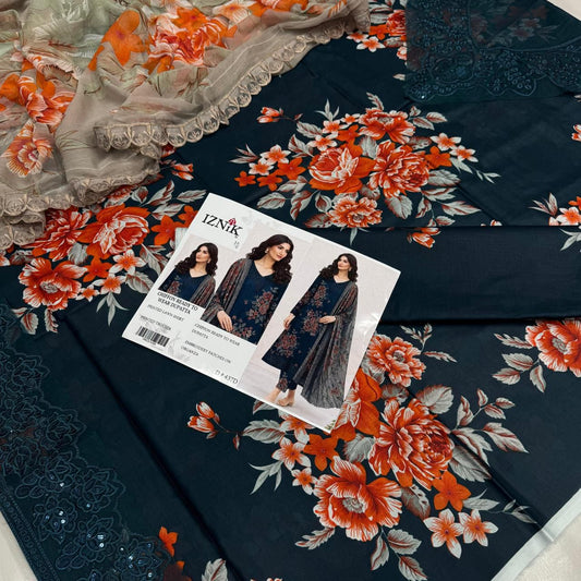 Iznik 3p Lawn Suit 2026
