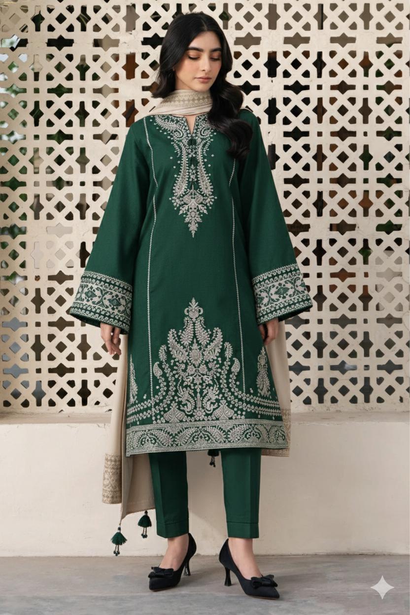 Jazmin 3p Lawn Suit 2026