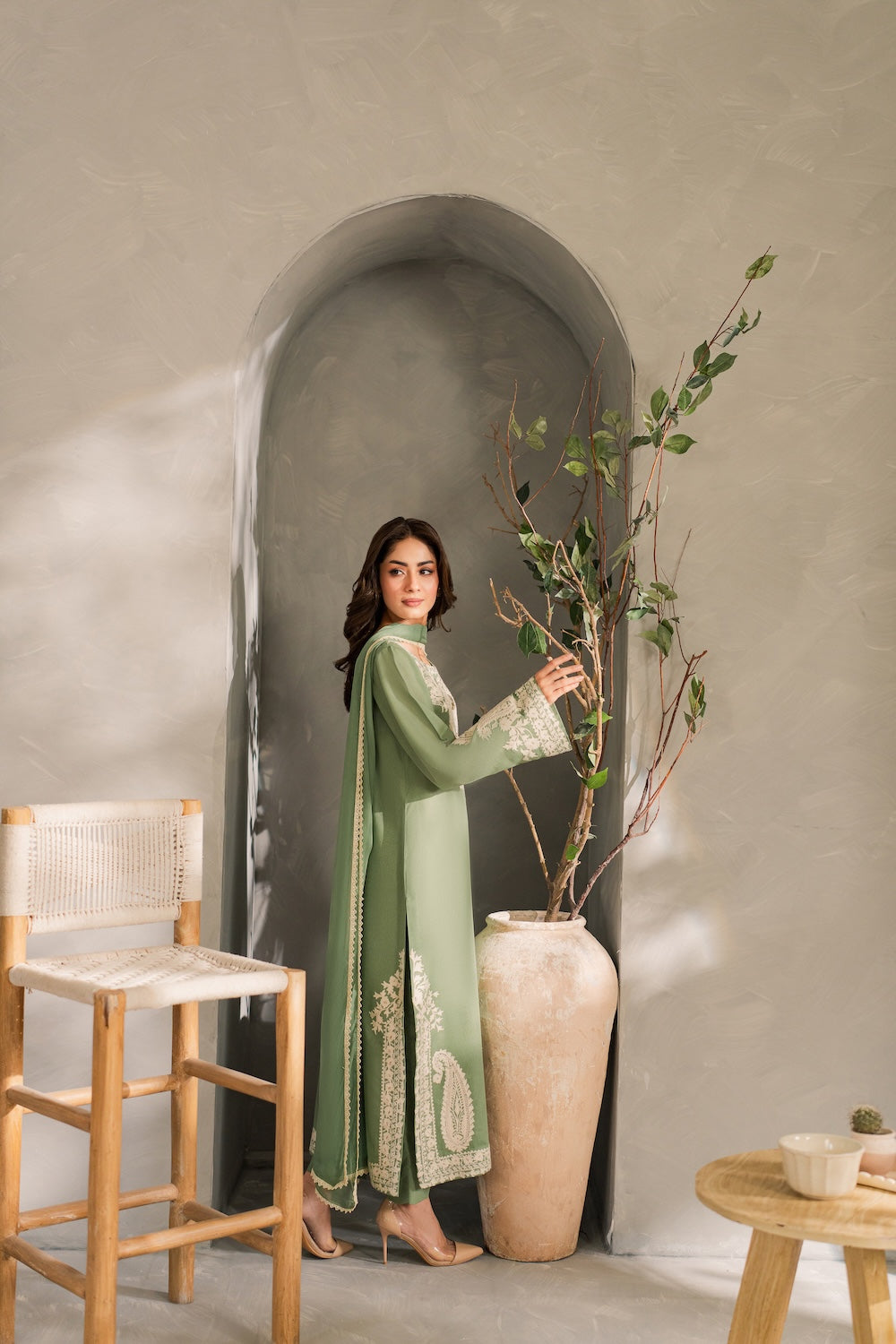Mirana 3pc Embroidered lawn 2026