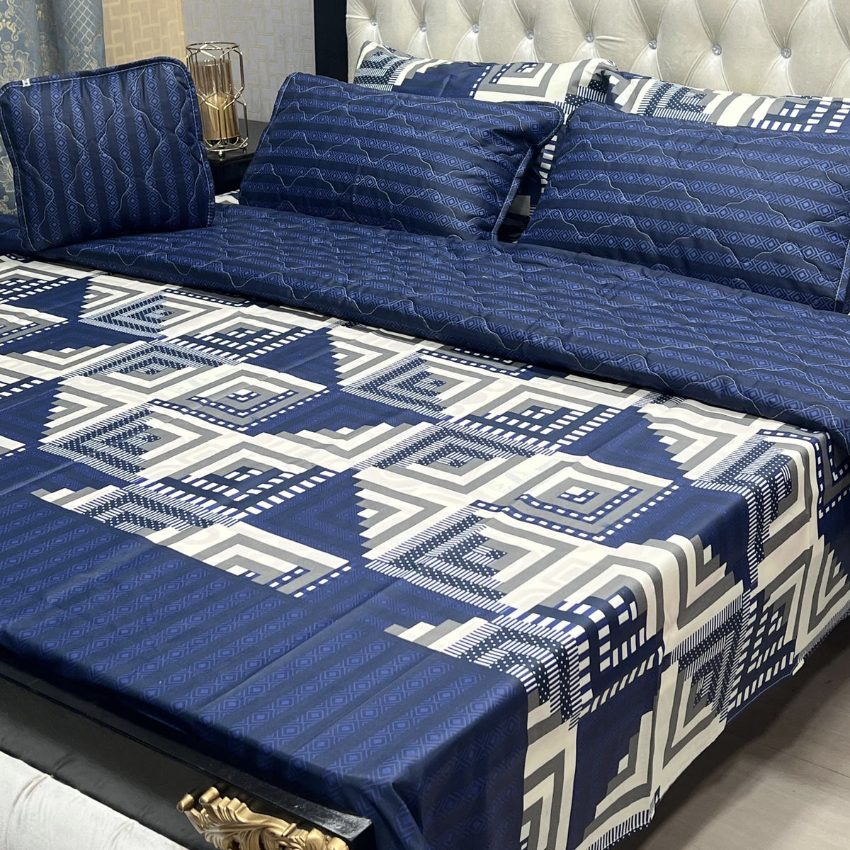 Cotton Comforter set 7Pc