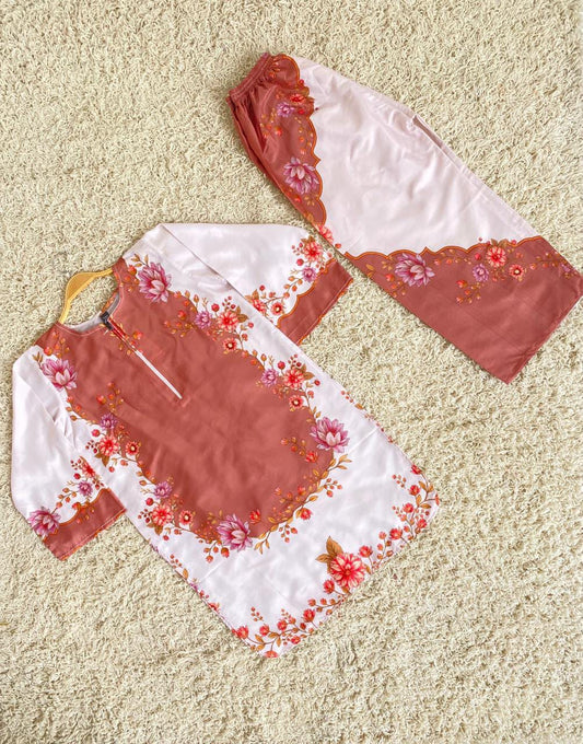 Stitched 2 Piece Printed Co-Ord Set for Women | Premium Grip Fabric | Elegant Printed Co-Ord Suit - My Store