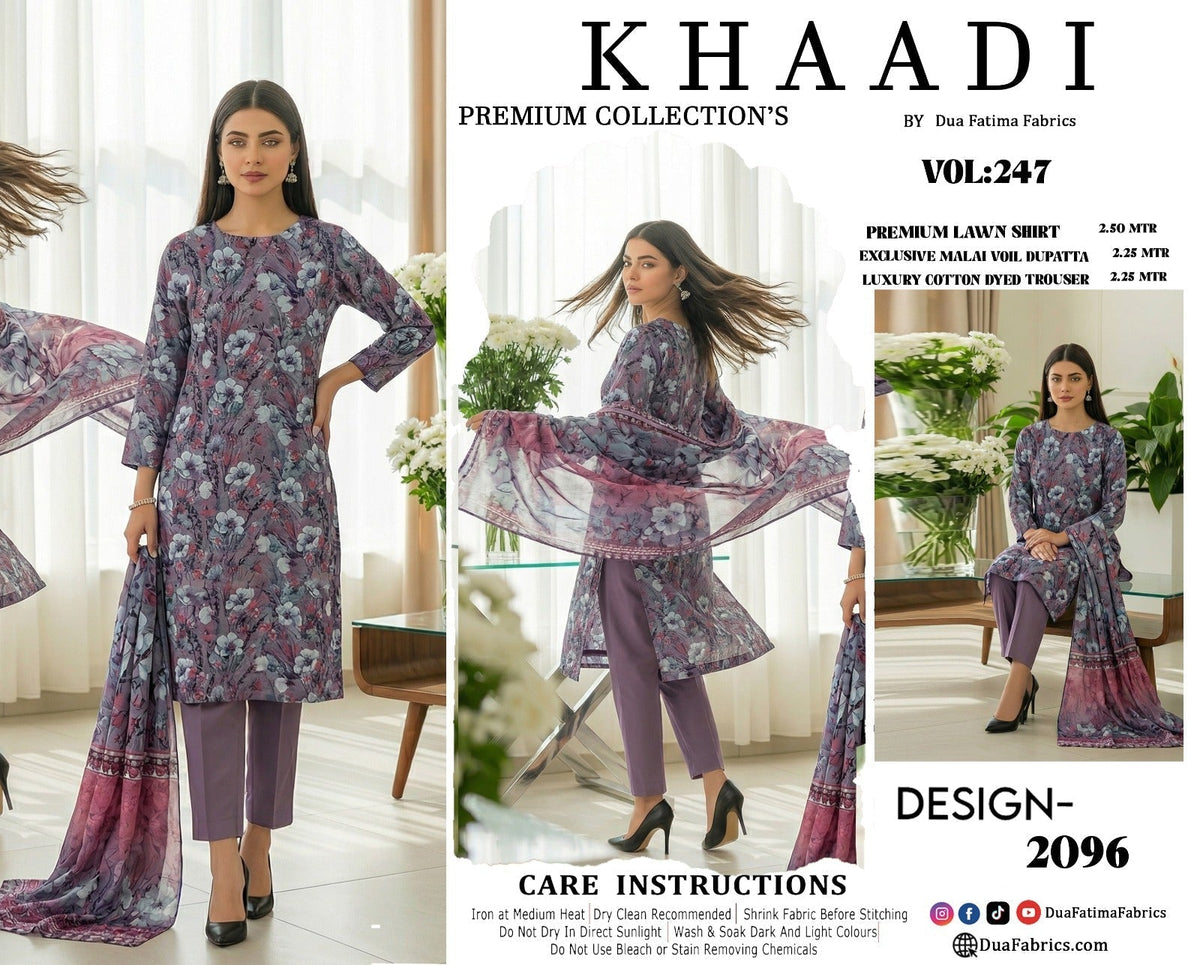 Premium Lawn 3-Piece
