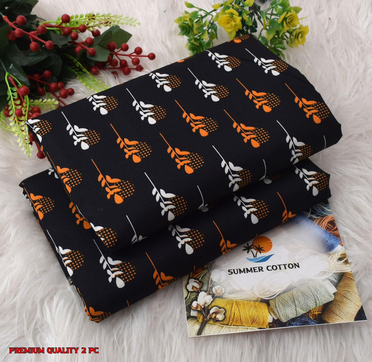 All Over Digital Printed Summer Cotton-2PC