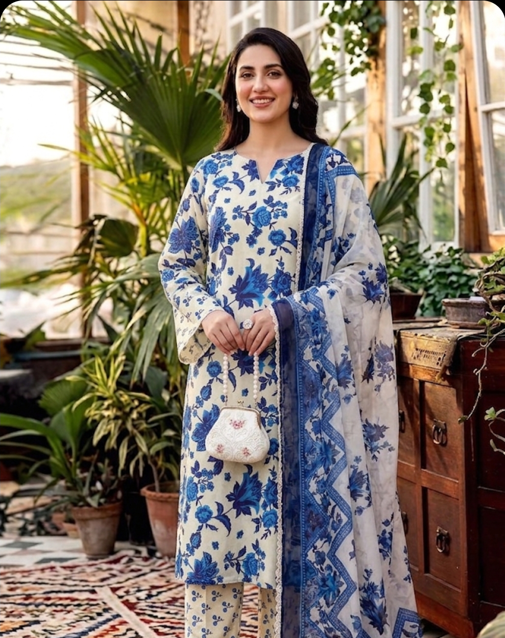 Baroque 3p Lawn Suit 2026