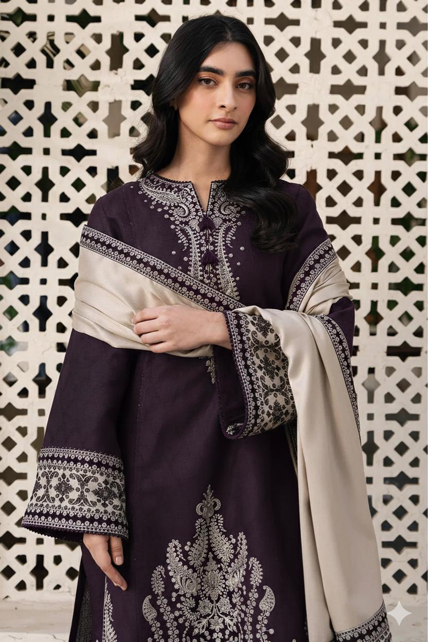 Jazmin 3p Lawn Suit 2026