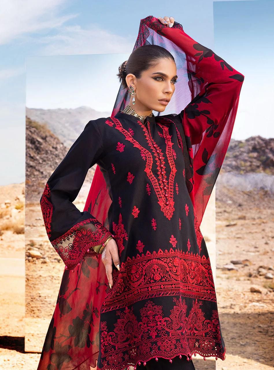 Zainab chotani 3p Lawn Suit 2026