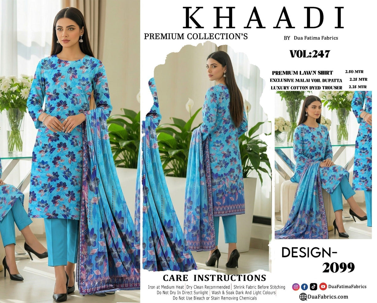 Premium Lawn 3-Piece