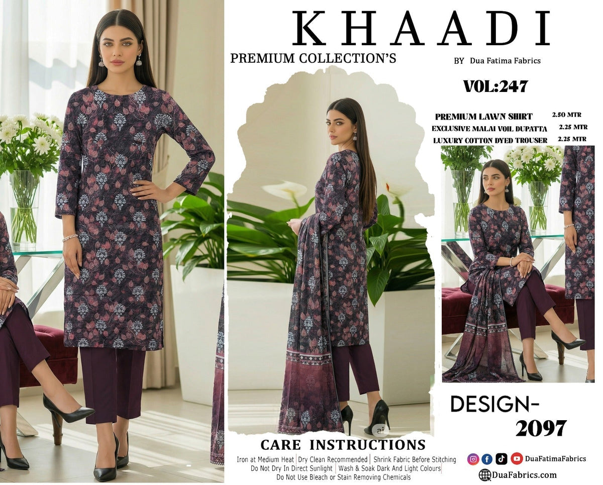 Premium Lawn 3-Piece
