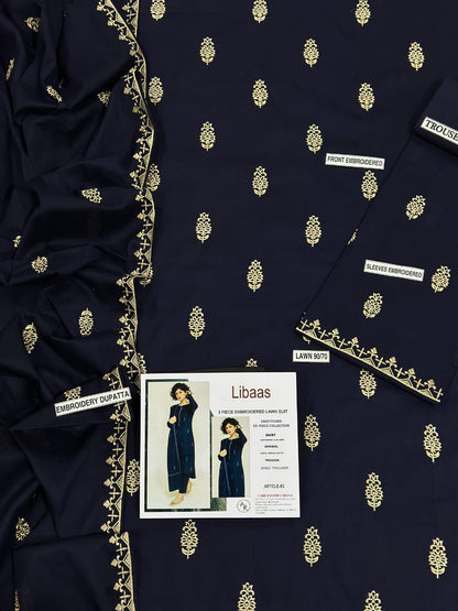 Libaas 3p Lawn Suit 2026