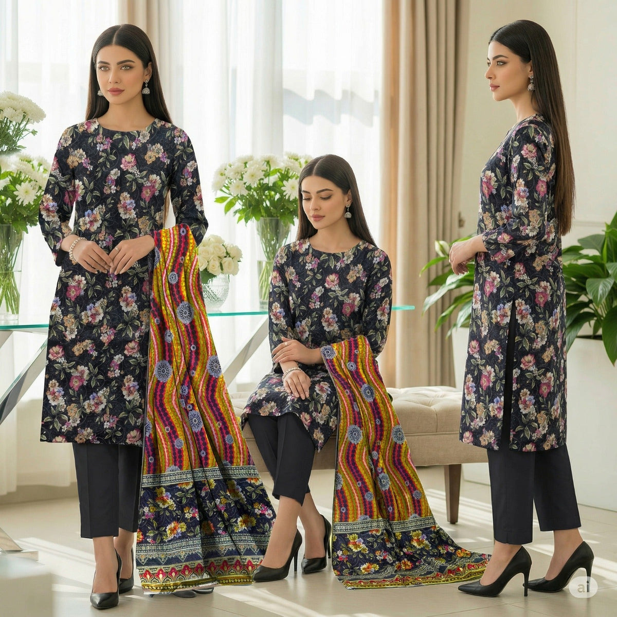 Premium Lawn 3-Piece