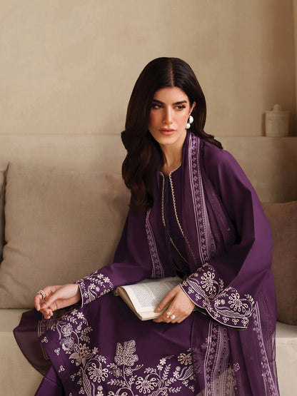 Garnit fancy lawn 3pc Embroidery