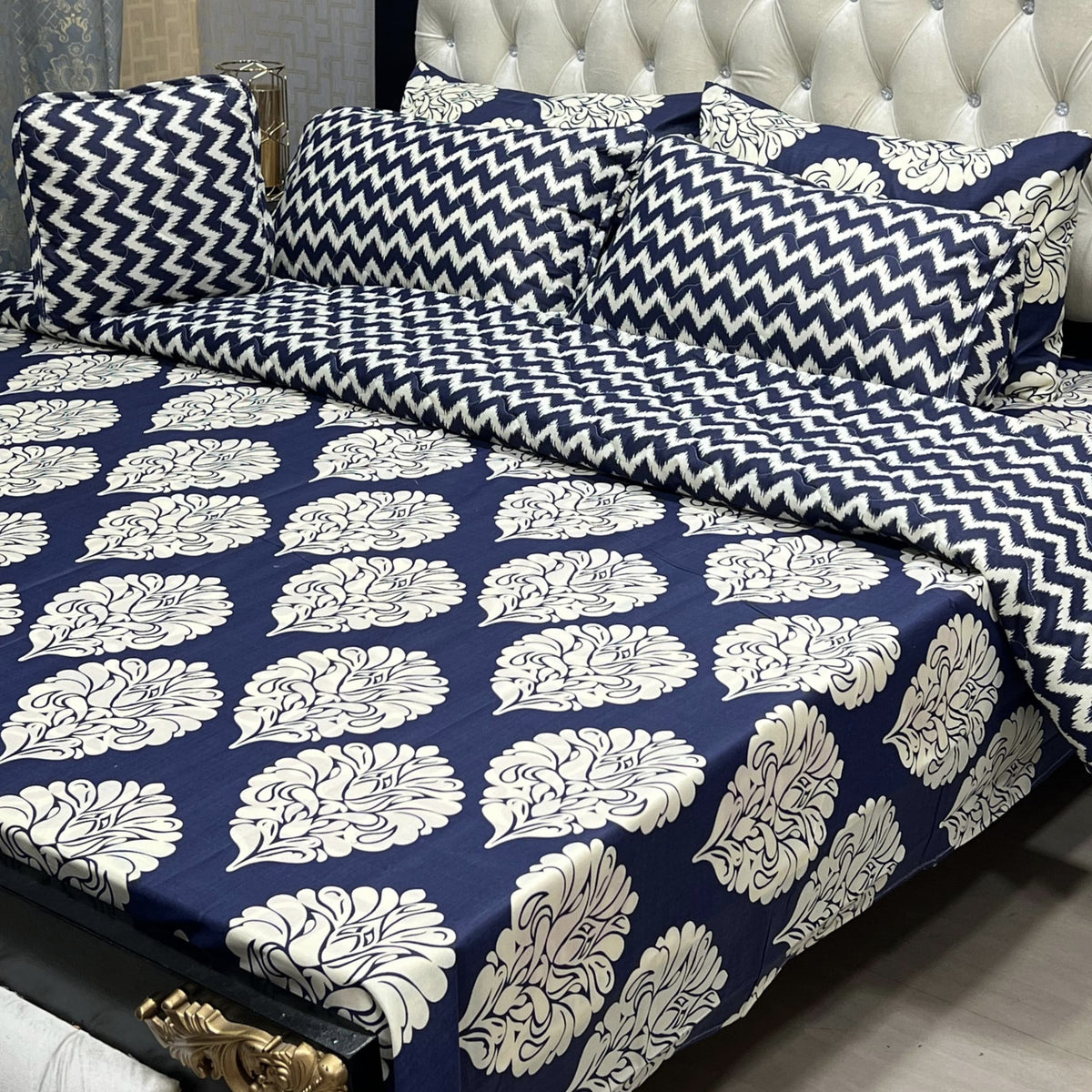 Cotton Comforter set 7Pc