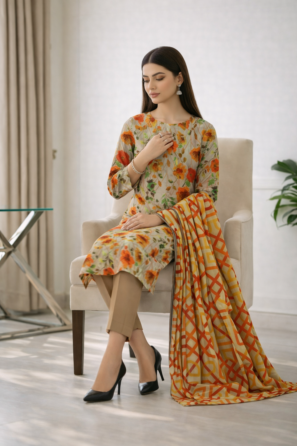 Premium Lawn 3-Piece