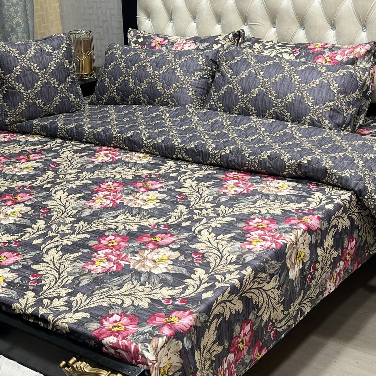 Cotton Comforter set 7Pc