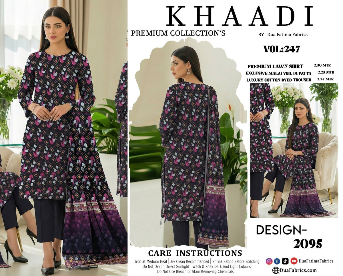 Premium Lawn 3-Piece