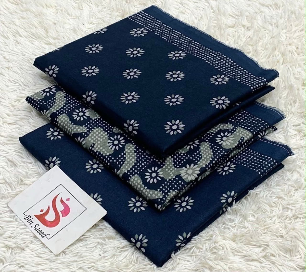 Bin saeed original lawn suits 3pc - My Store