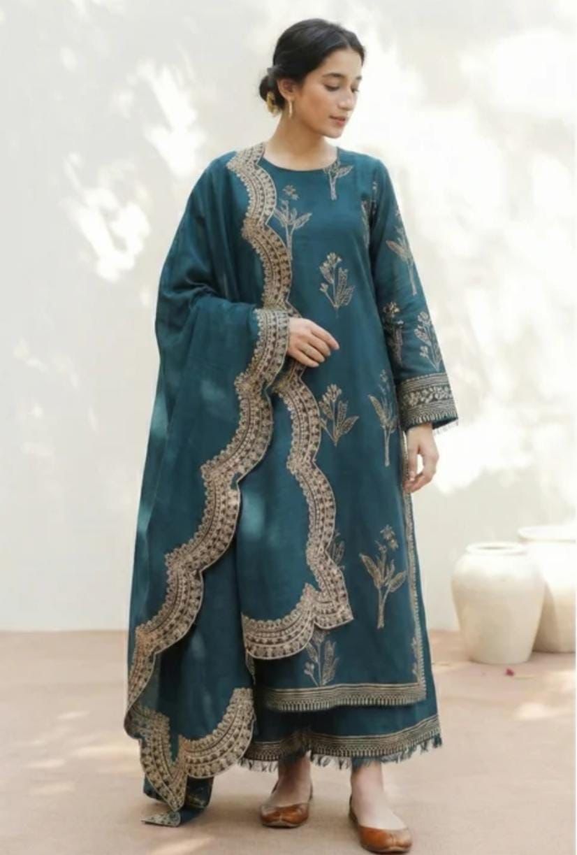 Maharani fancy 3p Lawn Suit 2026