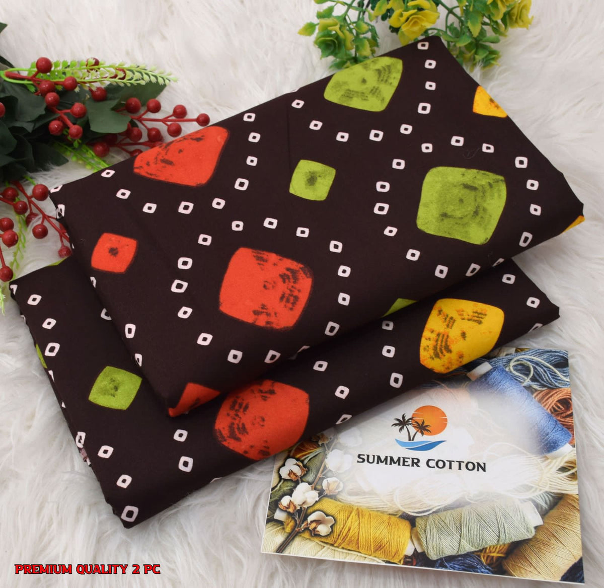 All Over Digital Printed Summer Cotton-2PC