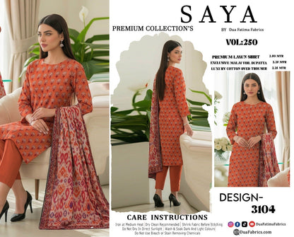 Premium Lawn 3-Piece