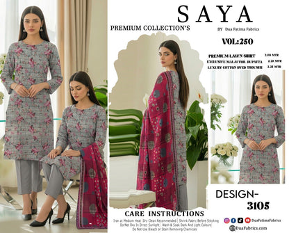 Premium Lawn 3-Piece