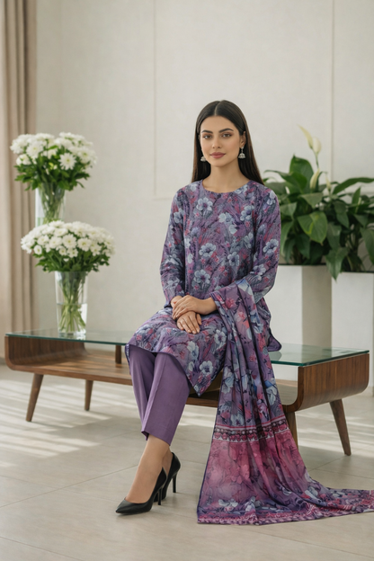 Premium Lawn 3-Piece