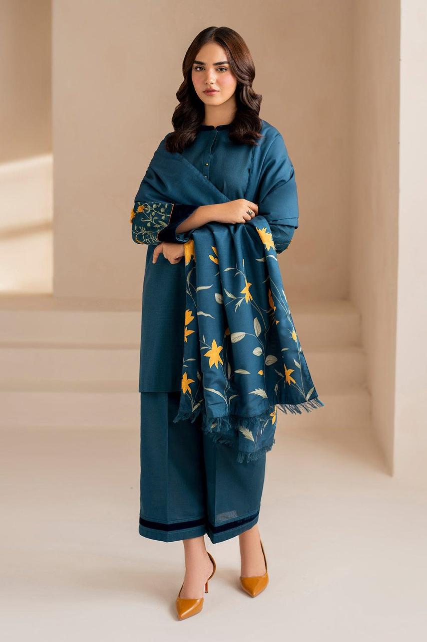 Baroque 3p Lawn Suit 2026